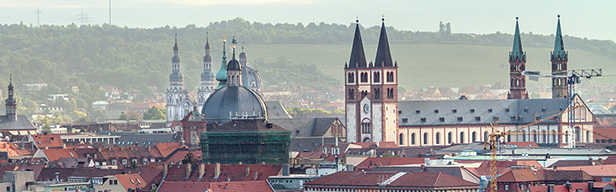 Im Zentrum von Würzburg